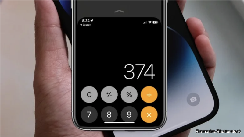 Chế độ sử dụng một tay (Ảnh: Slash Gear) iPhone 6.png