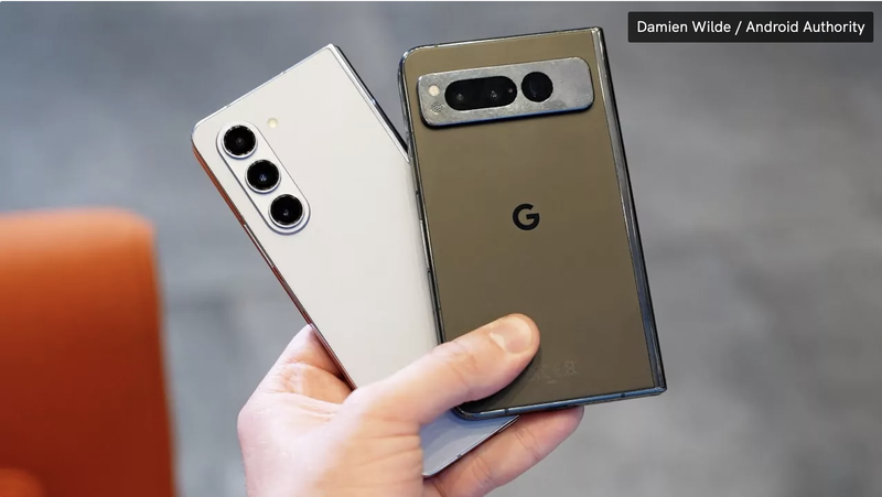 Samsung Galaxy Z Fold 5 vs Google Pixel Fold: Đâu là chiếc điện thoại phù hợp với bạn? (Ảnh: Android Authority)