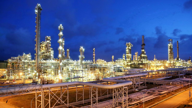 “Núi tiền” 26.500 tỉ đồng của CTCP Lọc hoá dầu Bình Sơn (Ảnh: BSR)
