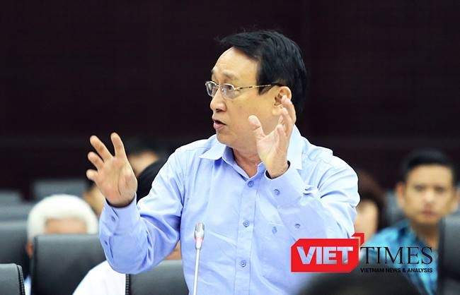 ông Huỳnh Tấn Vinh, Chủ tịch Hiệp hội Du lịch Đà Nẵng quan ngại về thực trạng phát triển nóng của du lịch Đà Nẵng