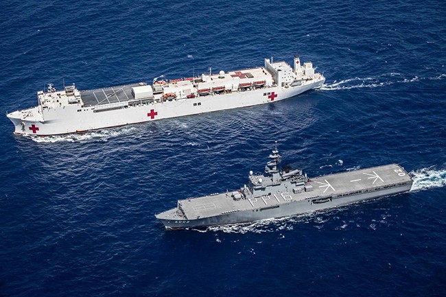 Sáng 28/7, đội tàu Hải quân Nhật Bản và Hoa Kỳ đã rời Đà Nẵng, chính thức khép lại chương trình Đối tác Thái Bình Dương 2016 (PP16) sau 14 ngày hoạt động với nhiều sự kiện quan trọng