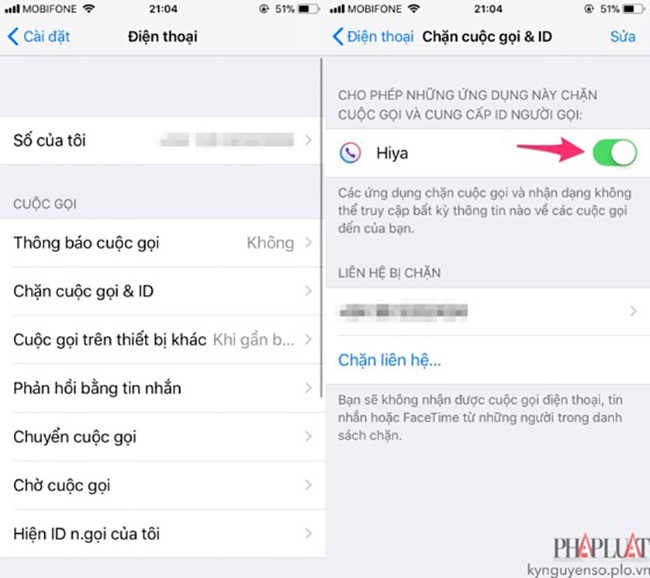 Chặn cuộc gọi bảo hiểm từ số điện thoại lạ ảnh 3 Chặn cuộc gọi bảo hiểm từ số điện thoại lạ ảnh 3