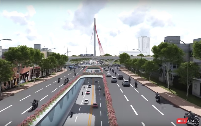 Đà Nẵng sẽ xây nút giao thông 3 tầng phía tây cầu Trần Thị Lý hơn 550 tỷ đồng vào cuối năm 2018.