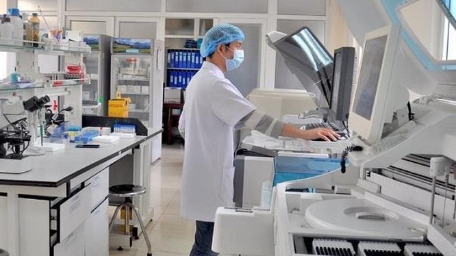Quảng Nam tổ chức lấy mẫu ngẫu nhiên để xét nghiệm SARS-CoV-2 trên diện rộng Ảnh: Bộ Y tế