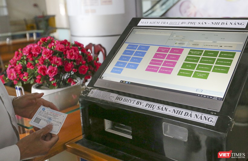 Bệnh viện Phụ sản - Nhi Đà Nẵng đã áp dụng quét mã ID cho bệnh nhân đến khám chữa bệnh tại bệnh viện