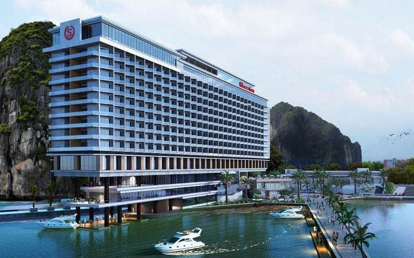 Phối cảnh tổng thể Khách sạn Sheraton Hạ Long Bay và dịch vụ cao cấp.