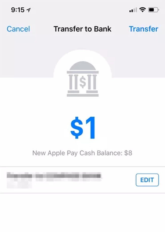 Những điều bạn cần biết về Apple Pay Cash trên iPhone ảnh 6 Những điều bạn cần biết về Apple Pay Cash trên iPhone ảnh 6