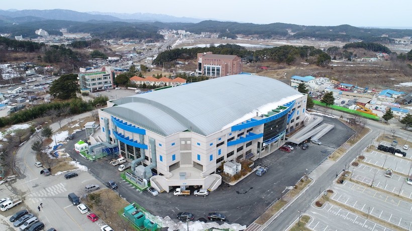 Chiêm ngưỡng quy mô thi đấu hoành tráng, xa xỉ cho Thế Vận Hội Mùa Đông của Hàn Quốc ảnh 16 Chiêm ngưỡng quy mô thi đấu hoành tráng, xa xỉ cho Thế Vận Hội Mùa Đông của Hàn Quốc ảnh 16