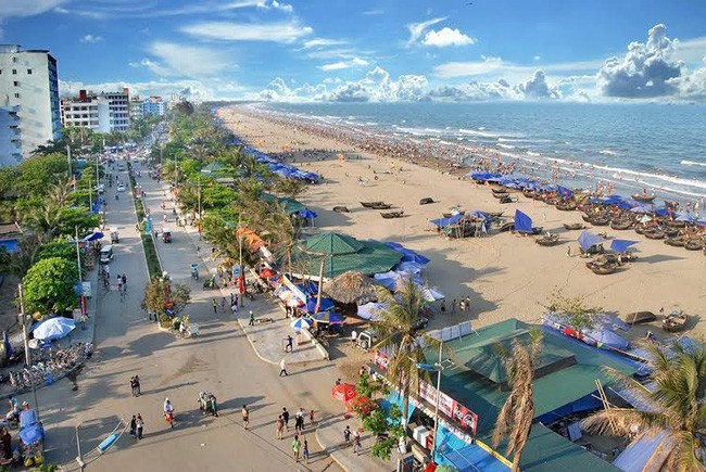 Một góc bãi biển Sầm Sơn, tỉnh Thanh Hóa (Ảnh: Internet)