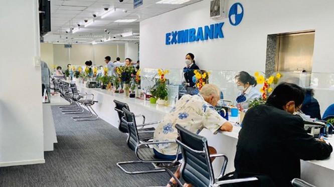 Một chi nhánh của Eximbank đã phải tạm đóng cửa vì tiếp khách nhiễm Covid-19 (Nguồn: EIB)