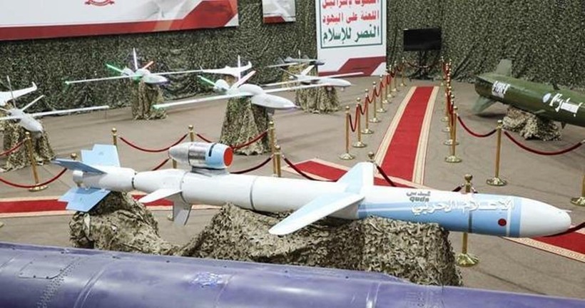Các loại máy bay không người lái và tên lửa hành trình Quds của lực lượng Houthi được cho là đã sử dụng để tấn công các mỏ dầu của Ả rập Saudi hôm 14/9. Ảnh: Sohu