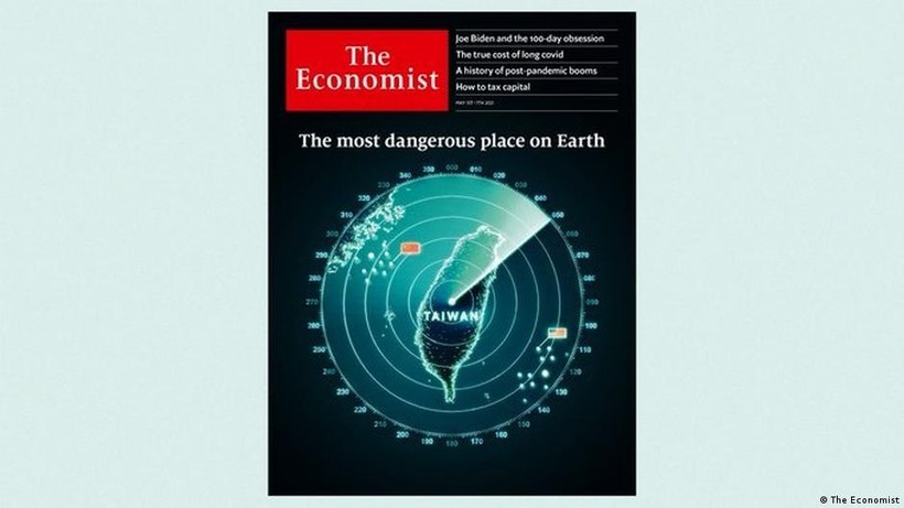 The Economist của Anh gọi Đài Loan là"nơi nguy hiểm nhất hành tinh" gây tranh cãi (Ảnh: Deutsche Wells).