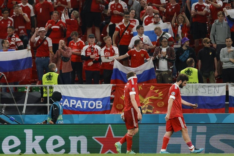 Trong thời gian tới, sẽ không còn các trận bóng đá quốc tế trên các sân vận động Nga nữa (Ảnh: Sunnews).