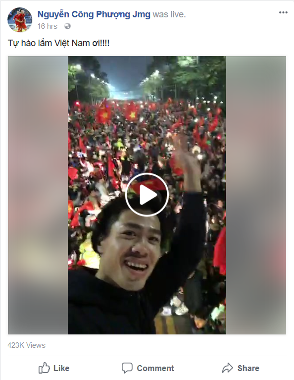 Tuyển thủ U23 Việt Nam chia sẻ gì trên "Phây" sau trận chung kết ảnh 11 Tuyển thủ U23 Việt Nam chia sẻ gì trên "Phây" sau trận chung kết ảnh 11