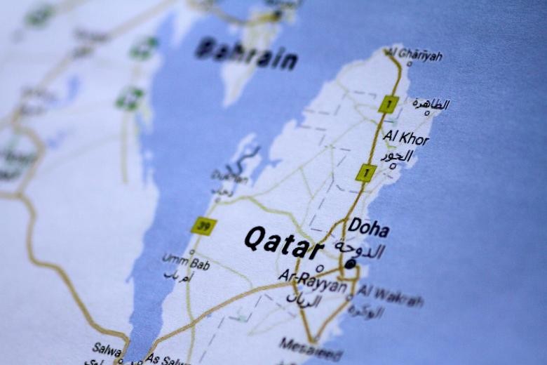 Bản đồ Qatar