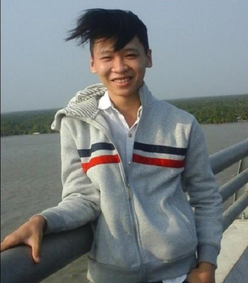 Nguyễn Hữu Trung, tác giả sản phẩm xe diện chạy bằng 2 nguồn năng lượng. Ảnh: NVCC.