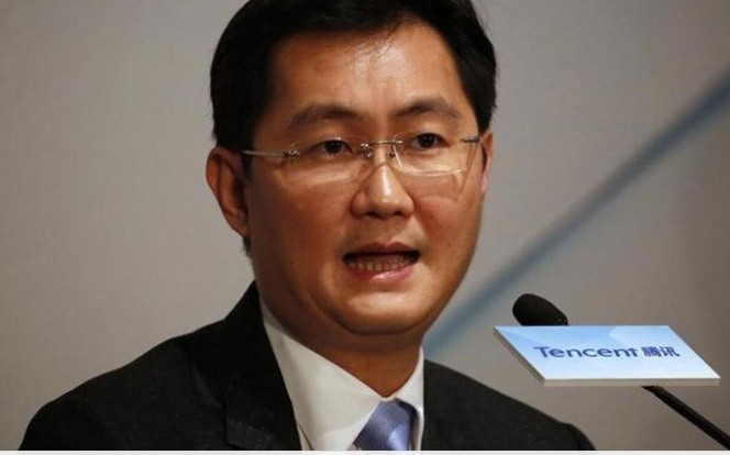 Nhà sáng lập kiêm Chủ tịch Tencent, ông Ma Huateng
ẢNH: REUTERS