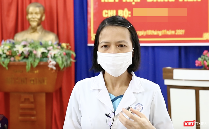TS.BS Trần Thị Hoàng – Phó Giám đốc Bệnh viện Phụ sản – Nhi TP Đà Nẵng.
