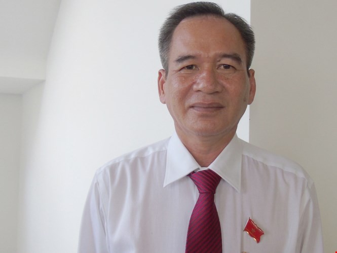 Tân chủ tịch UBND tỉnh Hậu Giang Lữ Văn Hùng - Ảnh: Quang Minh Nhật