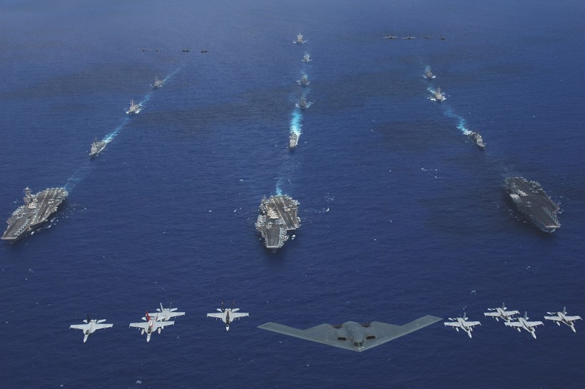 Hạm đội Mỹ là công cụ phóng chiếu quyền lực của Mỹ trên khắp thế giới