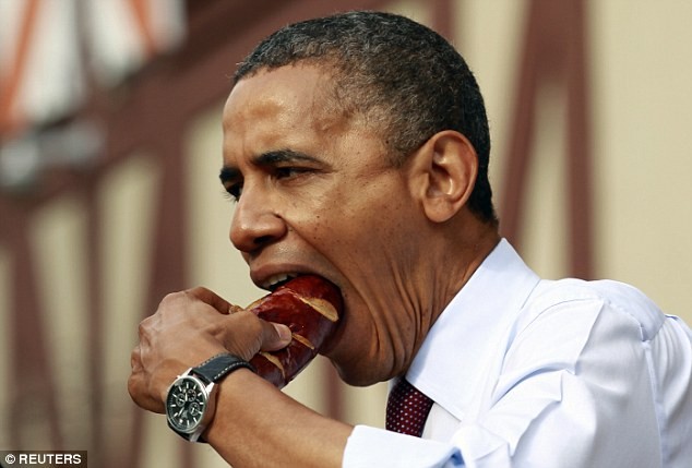 Ông Obama rất thích đồ ăn nhanh