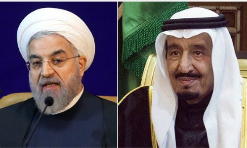 Tổng thống Iran Hassan Rouhani (trái) và Vua Salman của Arab Saudi. Ảnh: BBC