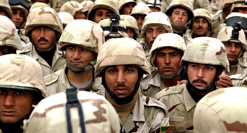 Binh sĩ Iraq chuẩn bị chiến dịch giải phóng Mosul