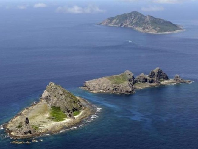 Quần đảo Senkaku/Điếu Ngư đang có tranh chấp Nhật-Trung