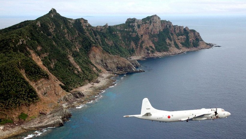 Máy bay tuần tra P-3 Orion của Nhật tại quần đảo Senkaku/Điếu Ngư