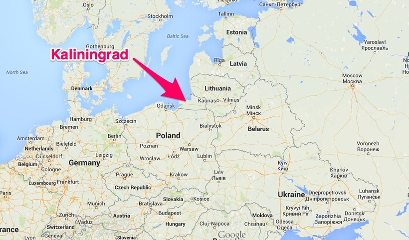 Thành phố Kaliningrad hiện này là thành phố cảng và trung tâm hành chính của khu vực Kaliningrad, vùng đất Nga kẹp giữa Ba Lan và Lithuania trên biển Baltic.