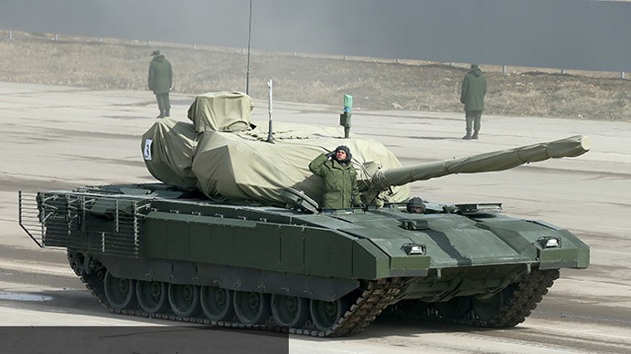 Theo thông tin từ Bộ quốc phòng Nga, sẽ có 10 xe tăng T-14 tham gia duyệt binh. 
