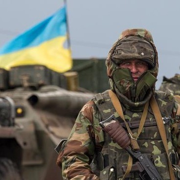 Lính Ukraine trong cuộc chiến miền Đông