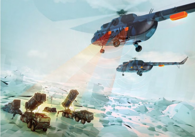 Trực thăng vận tải Mi-8 trang bị bộ khí tài tác chiến điện tử “bất khả xâm phạm”