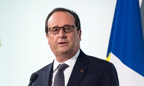 Tổng thống Pháp Francois Hollande bác bỏ tin đạt thỏa thuận đền bù với Nga. Ảnh: RTE