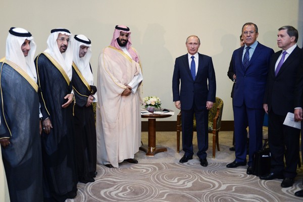 Putin mật đàm với thái tử Ả rập Xê út về Syria