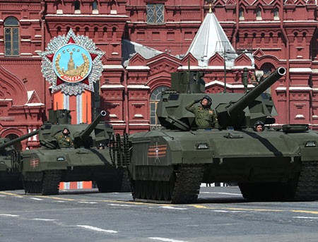 Xe tăng T-14 Armata nhận tên gọi của lính Masha