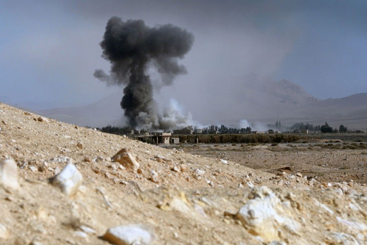 Video: Cận cảnh trận chiến khốc liệt giành thành cổ Palmyra