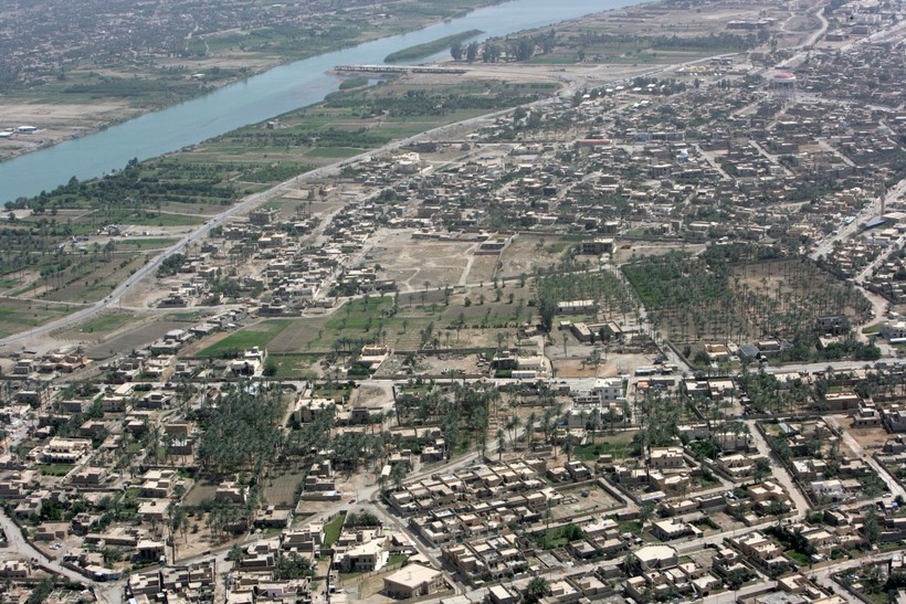 Một góc thành phố Ramadi, Iraq