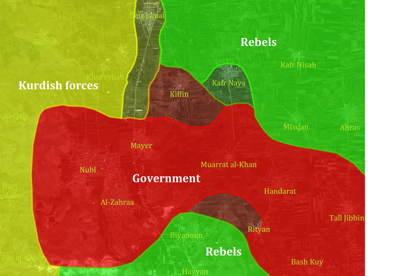 Dân quân người Kurd và quân đội Syria phối hợp tấn công ở Bắc Aleppo 