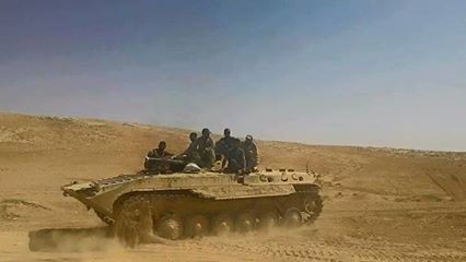 Quân đội Syria đánh chiếm 8 cao điểm gần thành phố Palmyra