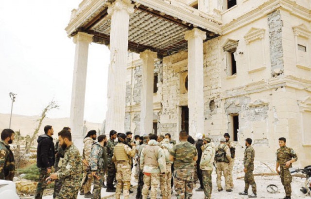 Chùm video chiến dịch giải phóng thành phố Palmyra
