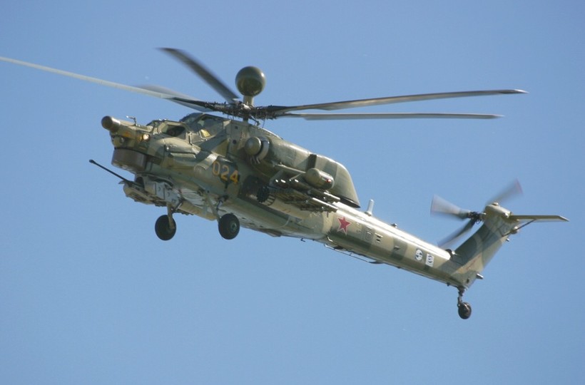 Không quân Nga điều động Mi- 28 NE đến phía đông tỉnh Homs