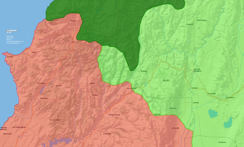 Gian nan cuộc chiến của quân đội Syria giải phóng tỉnh Latakia