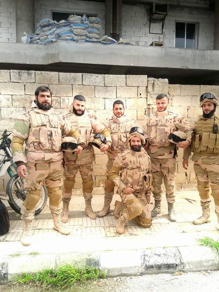 Lữ đoàn Diều hâu Sa mạc quay lại sa mạc tỉnh Homs