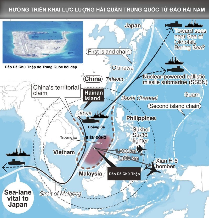 Mỹ “bóp chết” Trung Quốc với liên hoàn trận tên lửa (II) ảnh 2