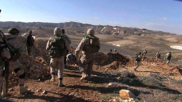 Các binh sĩ lực lượng Hezzbollah