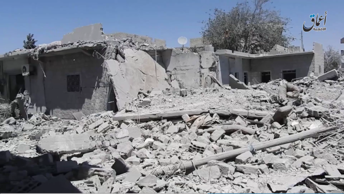 Thành phố Manbij hoang tàn trong cuộc chiến tranh