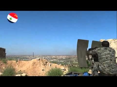 Lực lượng quân tình nguyện Palestine chiến đấu ở Aleppo