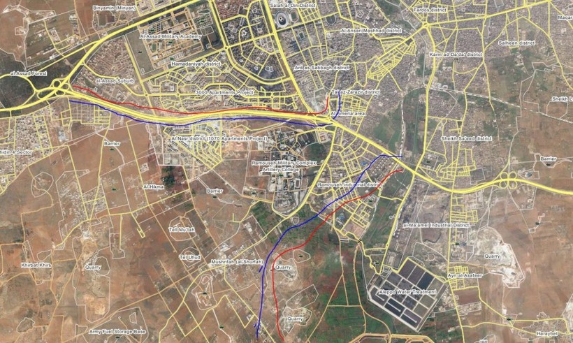 Giao chiến ác liệt trong khu vực thành phố Aleppo