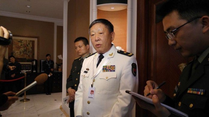 Đô đốc Guan Youfei, phái viên quân sự cao cấp của Trung Quốc.